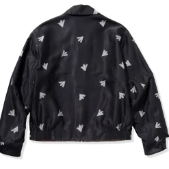 Recreation-Joe McCoy Rayon Thunderbird Blouson Md Blue