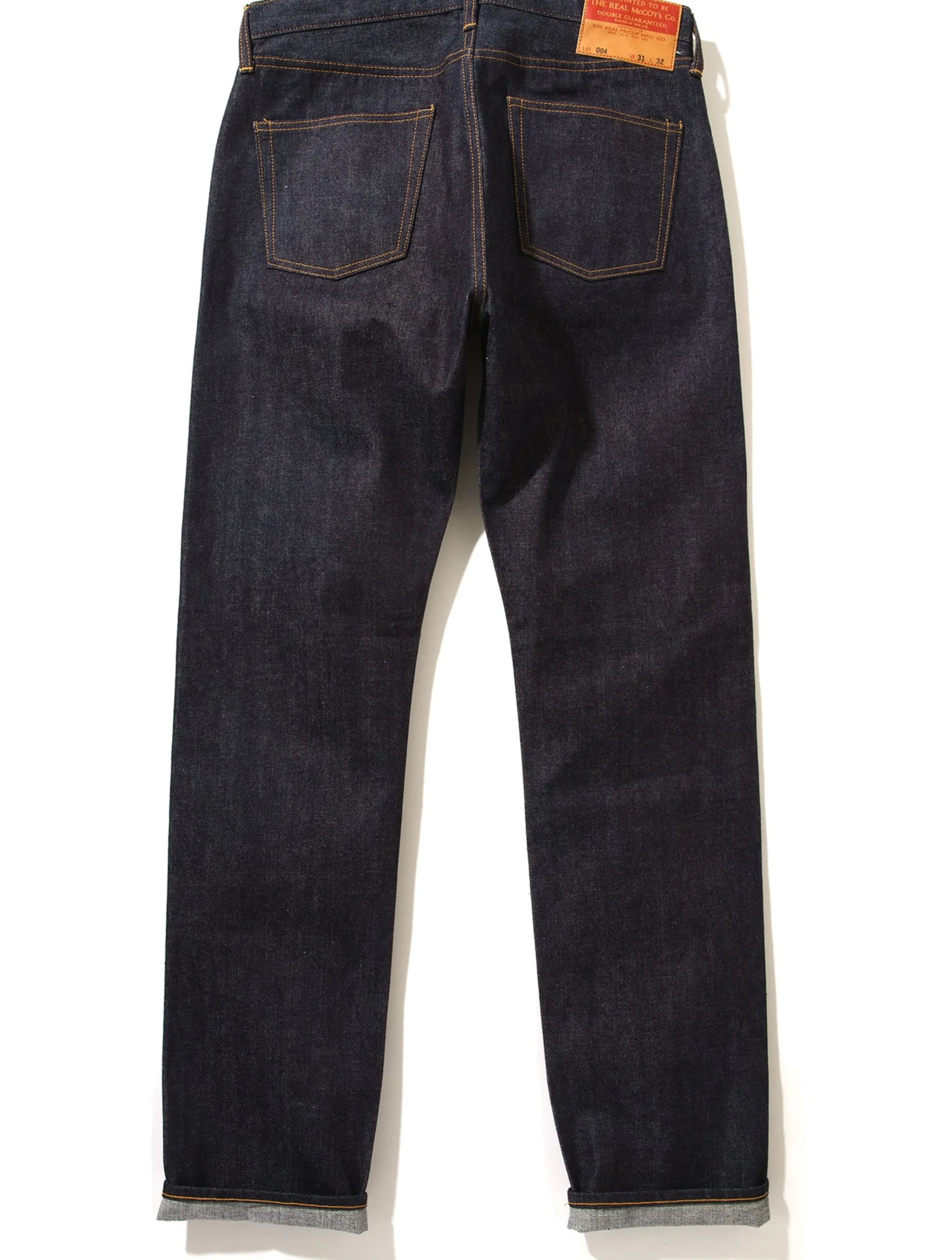 Denim-Joe McCoy Real Mccoy'S Lot.004 Denim 141 Indigo