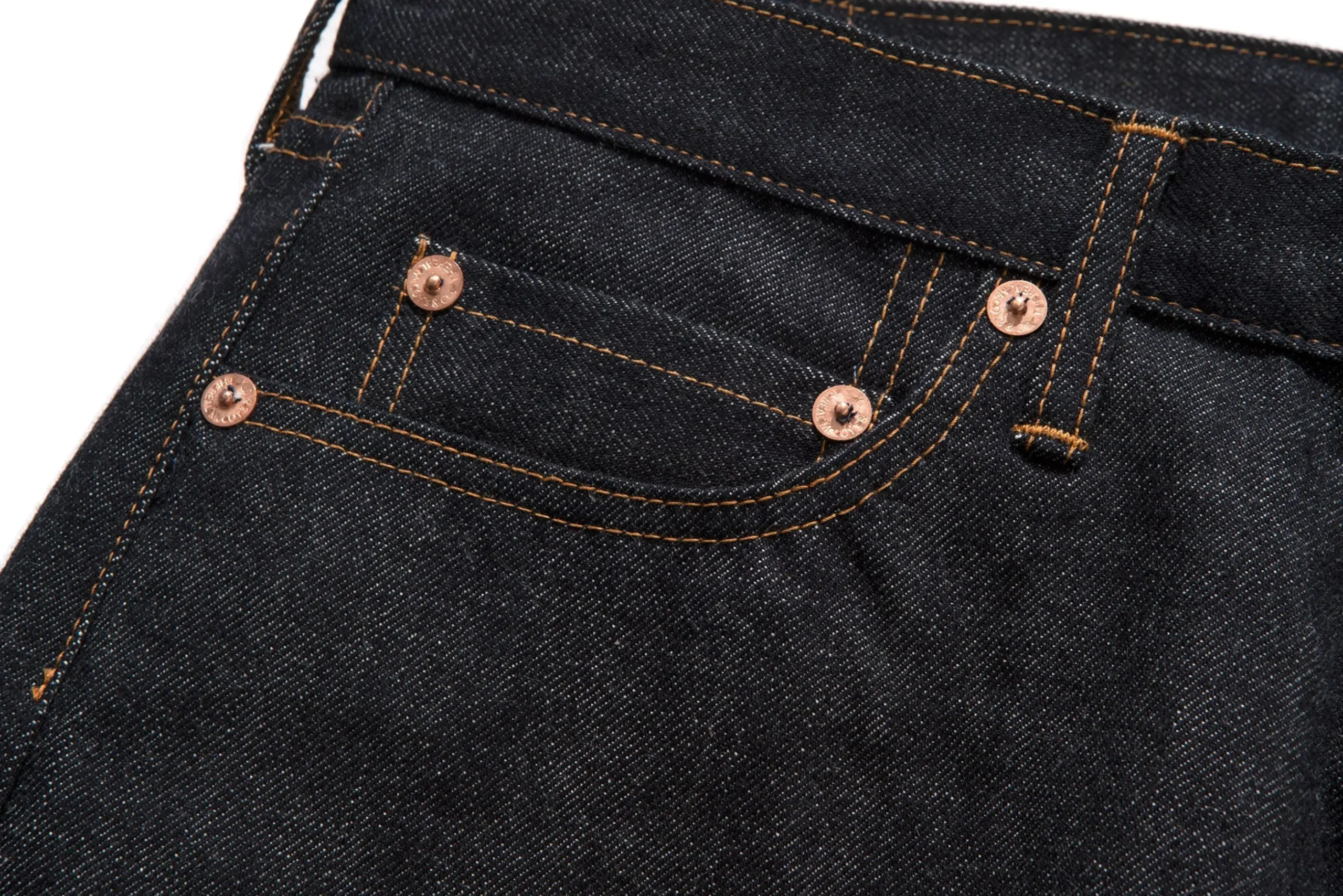 Denim-Joe McCoy Real Mccoy'S Lot.004 Denim 141 Indigo