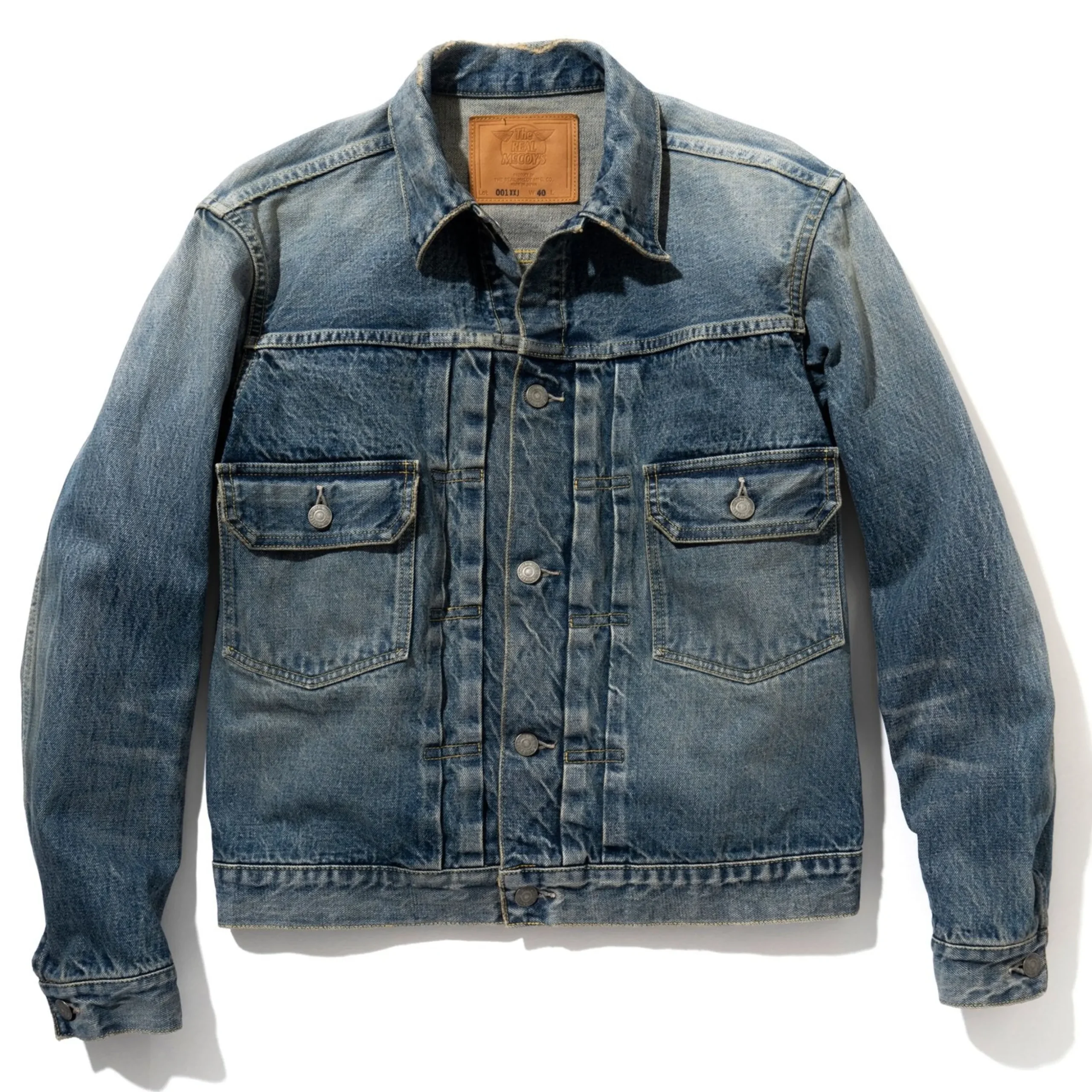Denim-Joe McCoy Real Mccoy'S Lot.001Xxj / Indian Head Custom