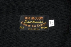 Knitwear-Joe McCoy 30S Hooded Knit Sweater Black