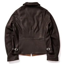 Leather-Joe McCoy 30S Leather Sports Jacket / Freeman (Deerskin) Brown