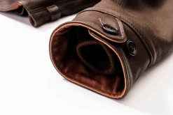 Leather-Joe McCoy 30S Leather Sports Jacket / Freeman (Deerskin) Brown