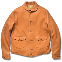 Leather-Joe McCoy 30'S Sports Jacket / Dillinger Brown