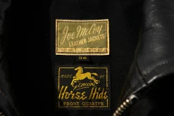 Leather-Joe McCoy 30S Sports Jacket / Mobster 030 Black