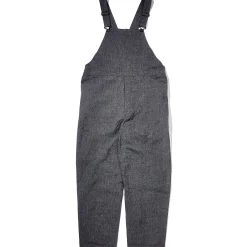Pants-Joe McCoy Salt And Pepper Chambray Bib Overall 026 Salt&Pepper