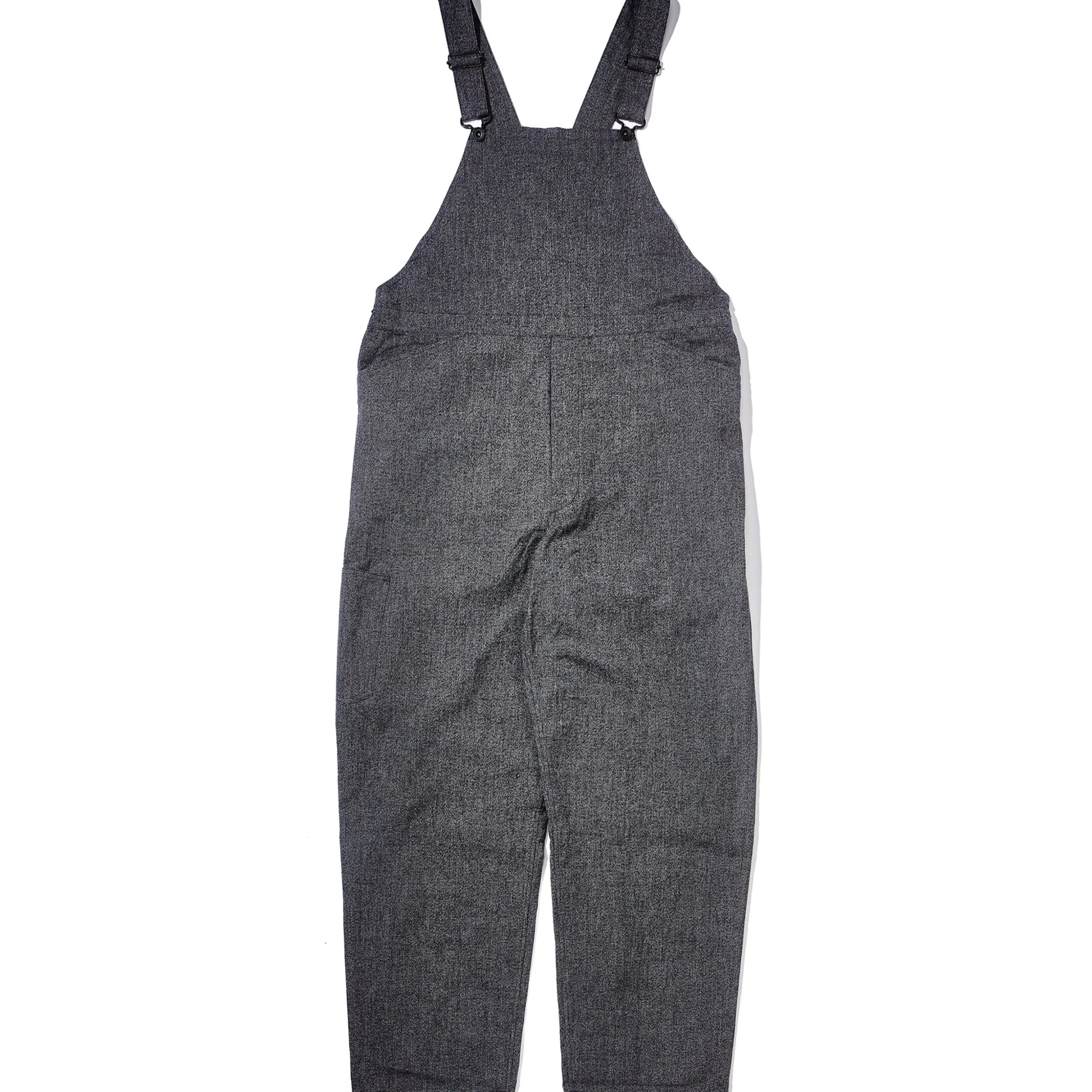 Pants-Joe McCoy Salt And Pepper Chambray Bib Overall 026 Salt&Pepper