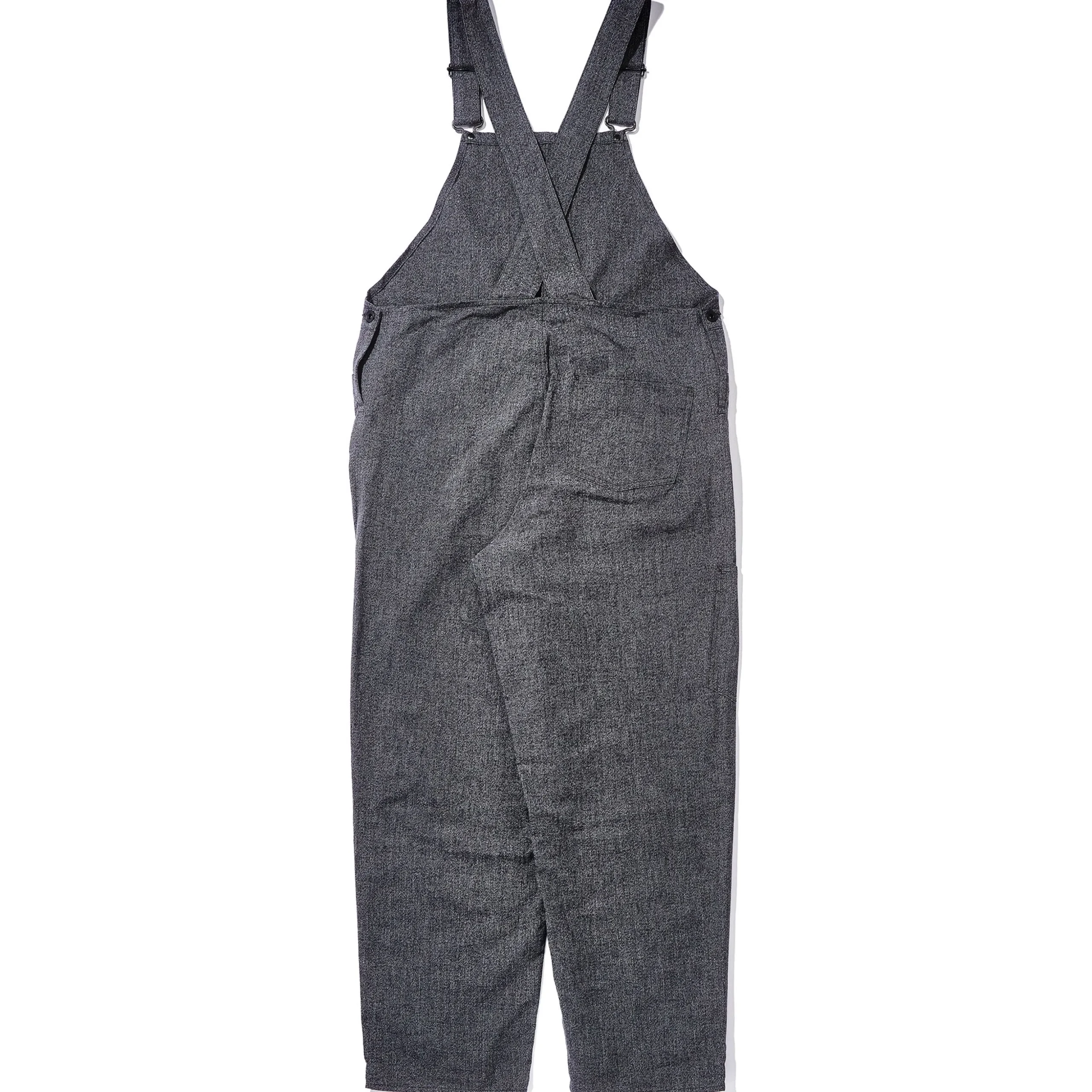 Pants-Joe McCoy Salt And Pepper Chambray Bib Overall 026 Salt&Pepper