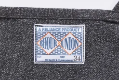 Pants-Joe McCoy Salt And Pepper Chambray Bib Overall 026 Salt&Pepper
