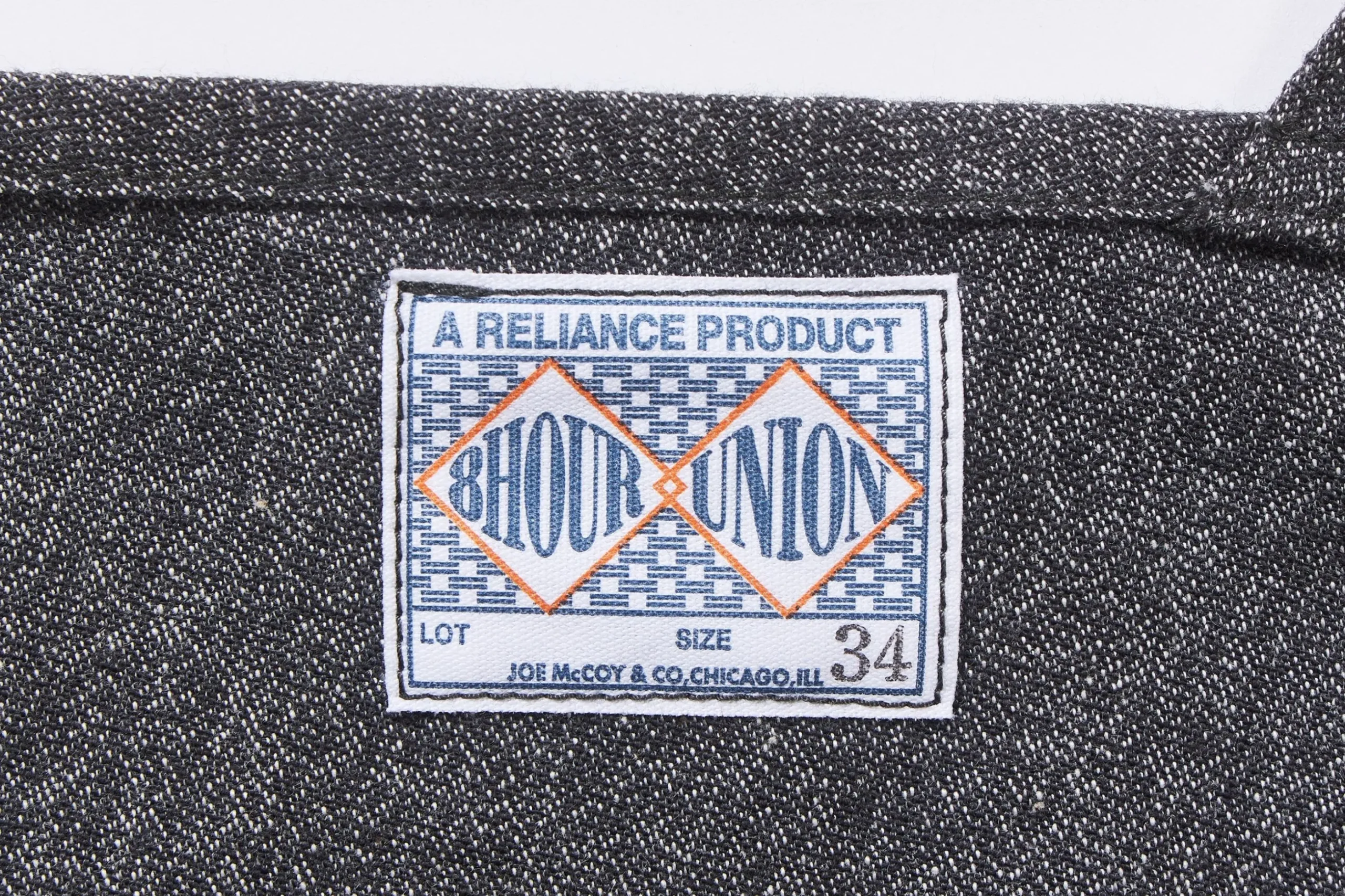Pants-Joe McCoy Salt And Pepper Chambray Bib Overall 026 Salt&Pepper