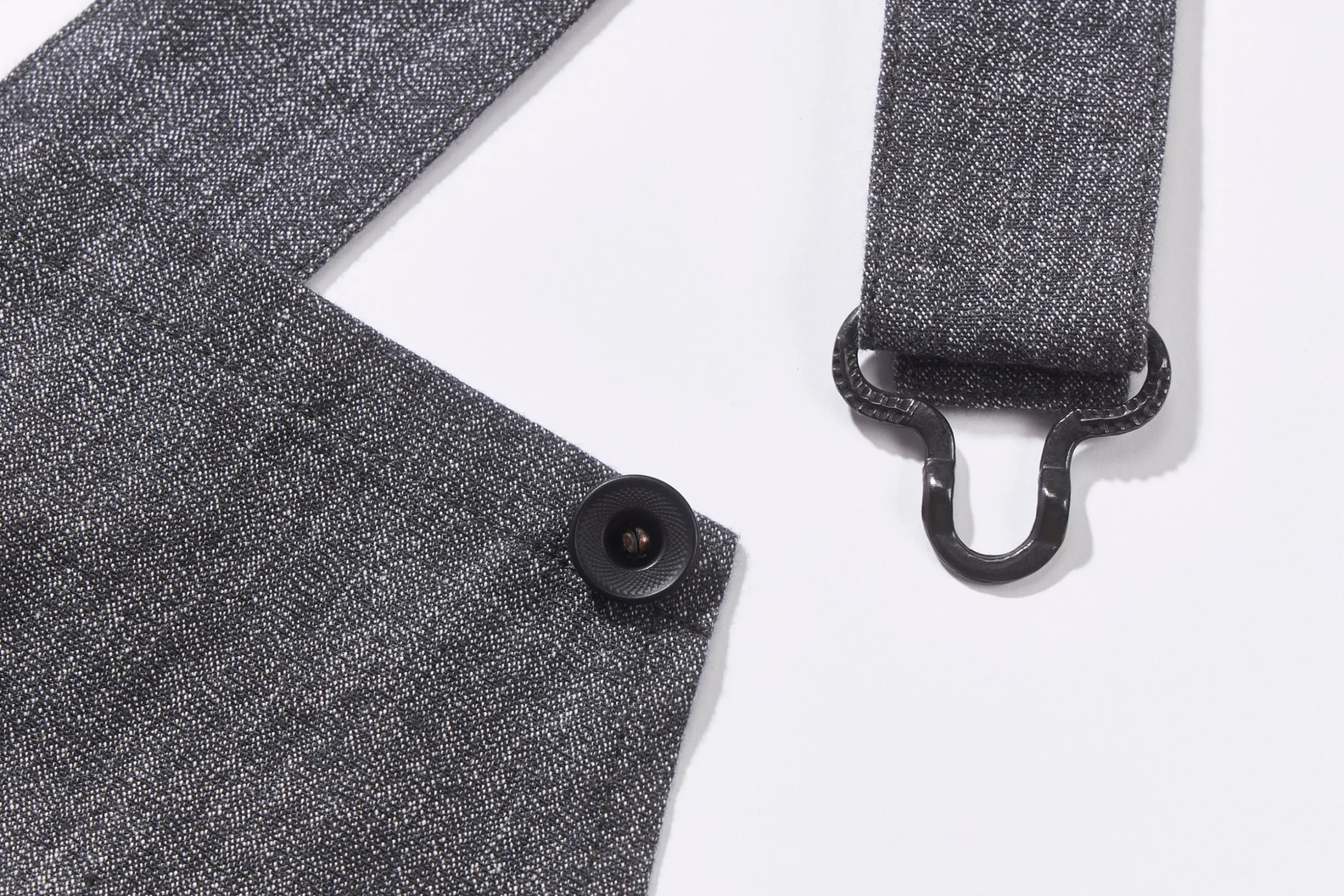 Pants-Joe McCoy Salt And Pepper Chambray Bib Overall 026 Salt&Pepper