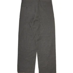 Pants-Joe McCoy Salt And Pepper Chambray Atelier Trousers 026 Salt&Pepper