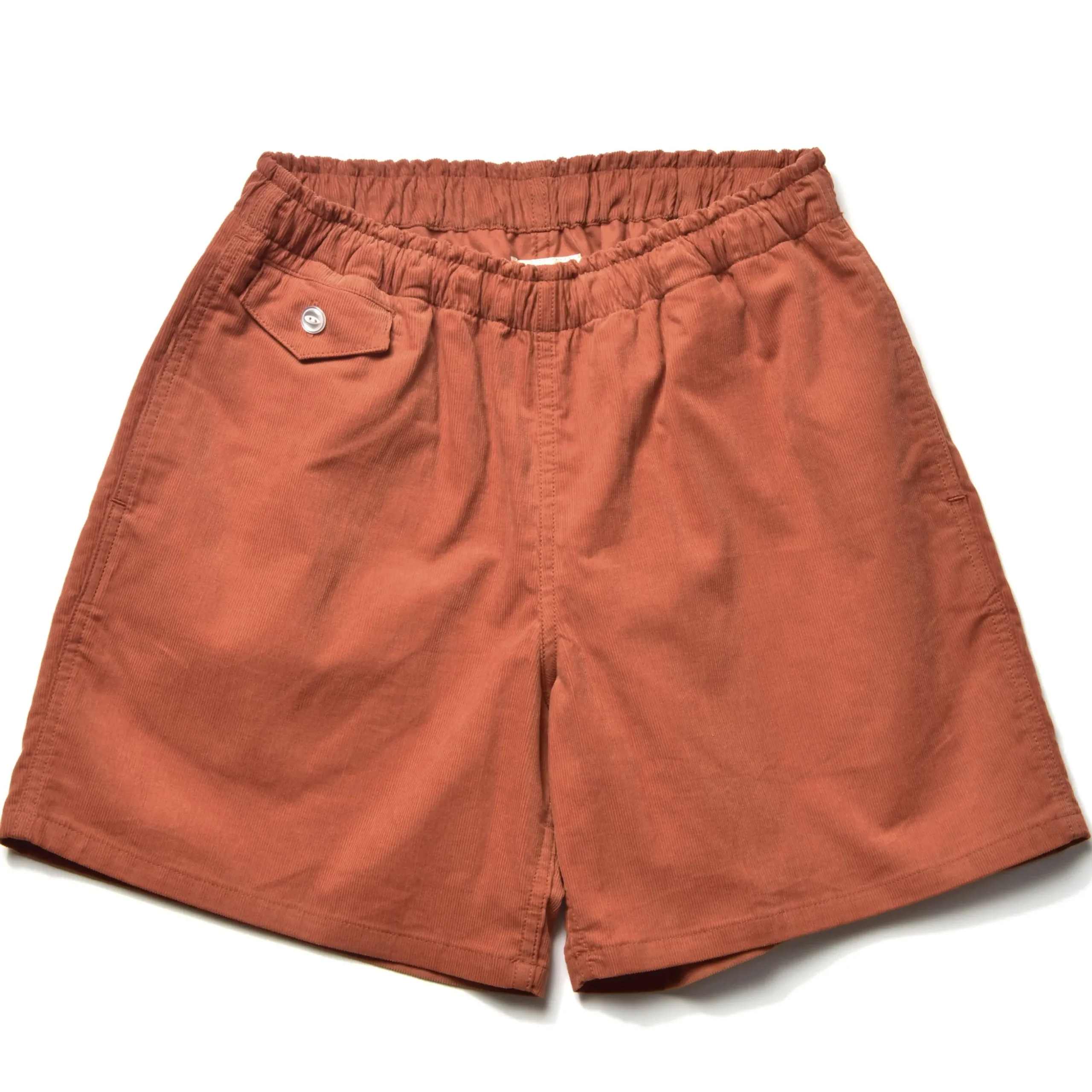 Shorts-Joe McCoy Summer Corduroy Swim Shorts 081 Salmon