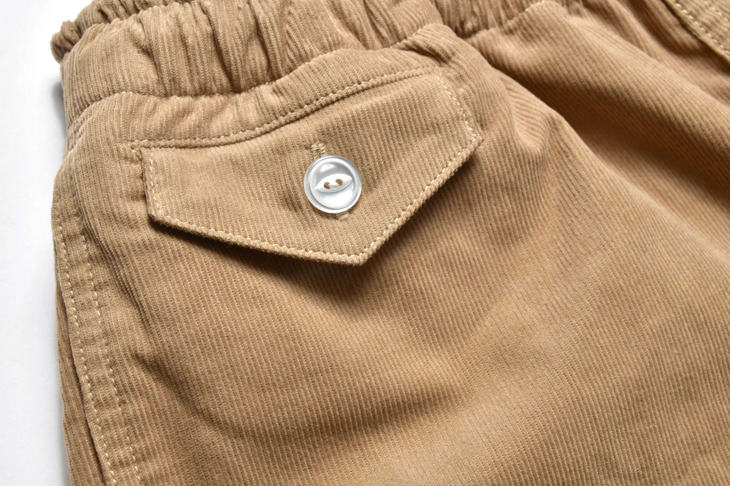 Shorts-Joe McCoy Summer Corduroy Swim Shorts 041 Beige
