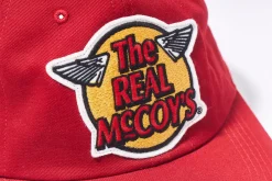 Hats-The Real McCoy's Logo Baseball Cap 090 Red