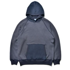 Sweatshirts-Joe McCoy Thermal Sweatshirt (Two-Tone) Navy