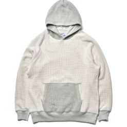 Sweatshirts-Joe McCoy Thermal Sweatshirt (Two-Tone) 020 Gray