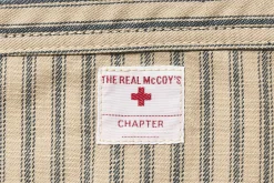Bags-The Real McCoy's Ticking Stripe Apron Bag 012 Ecru