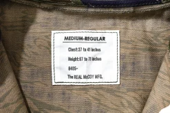 Military-The Real McCoy's Tiger Camouflage Parka / Tadpole Green