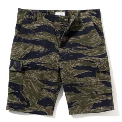 Shorts-The Real McCoy's Tiger Camouflage Shorts / Tadpole Green