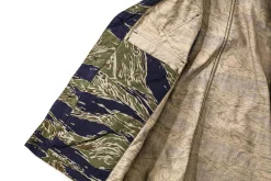 Vests-The Real McCoy's Tiger Camouflage Vest / Tadpole Green