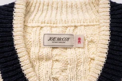 Knitwear-Joe McCoy Tilden Knit Sweater Milk