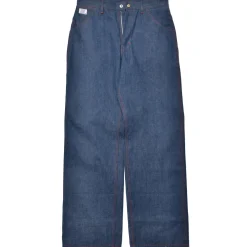 Pants-Joe McCoy Triple-Stitched Denim Work Trousers 141 Indigo