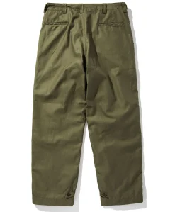 Pants-The Real McCoy's Trousers, Field, Cotton, O.D. Olive