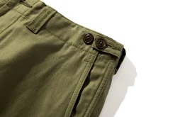 Pants-The Real McCoy's Trousers, Field, Cotton, O.D. Olive