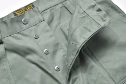Pants-The Real McCoy's Trousers, Utility, Cotton / Usaf Sage Green 154 Sage Green