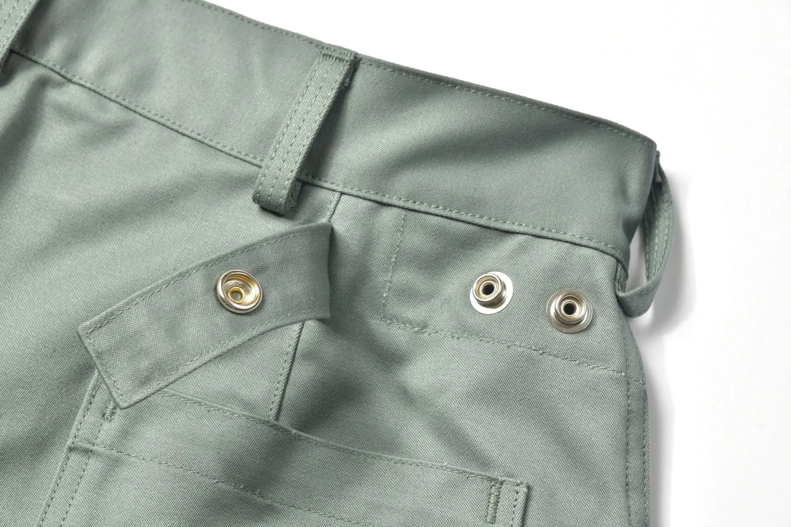 Pants-The Real McCoy's Trousers, Utility, Cotton / Usaf Sage Green 154 Sage Green