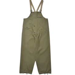 Pants-The Real McCoy's Trousers, Wet Weather 150 Olive