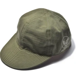 Hats-The Real McCoy's Type A-3 Cap / Decal 150 Olive