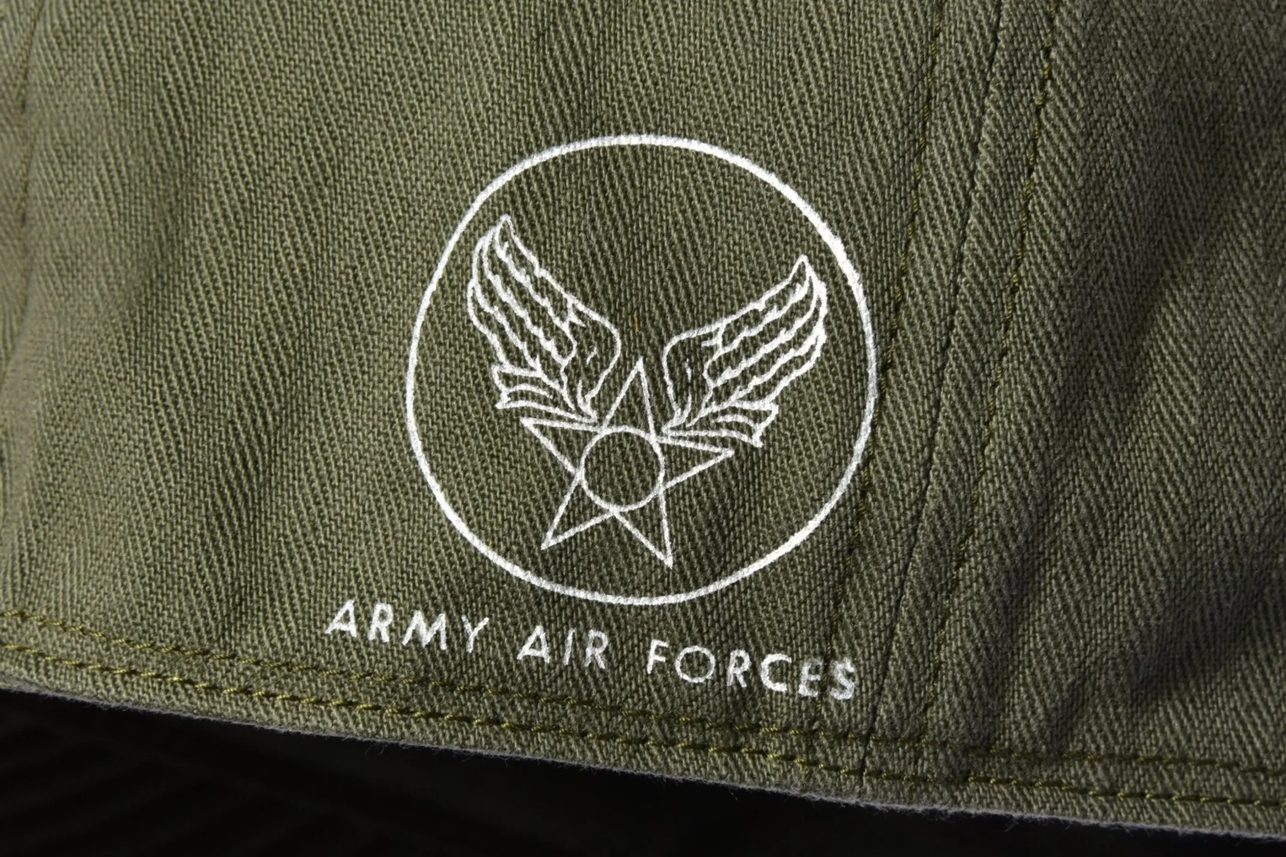 Hats-The Real McCoy's Type A-3 Cap / Decal 150 Olive