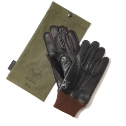 Gloves-The Real McCoy's Type A-10 Glove, Flying Winter 051 Seal Brown