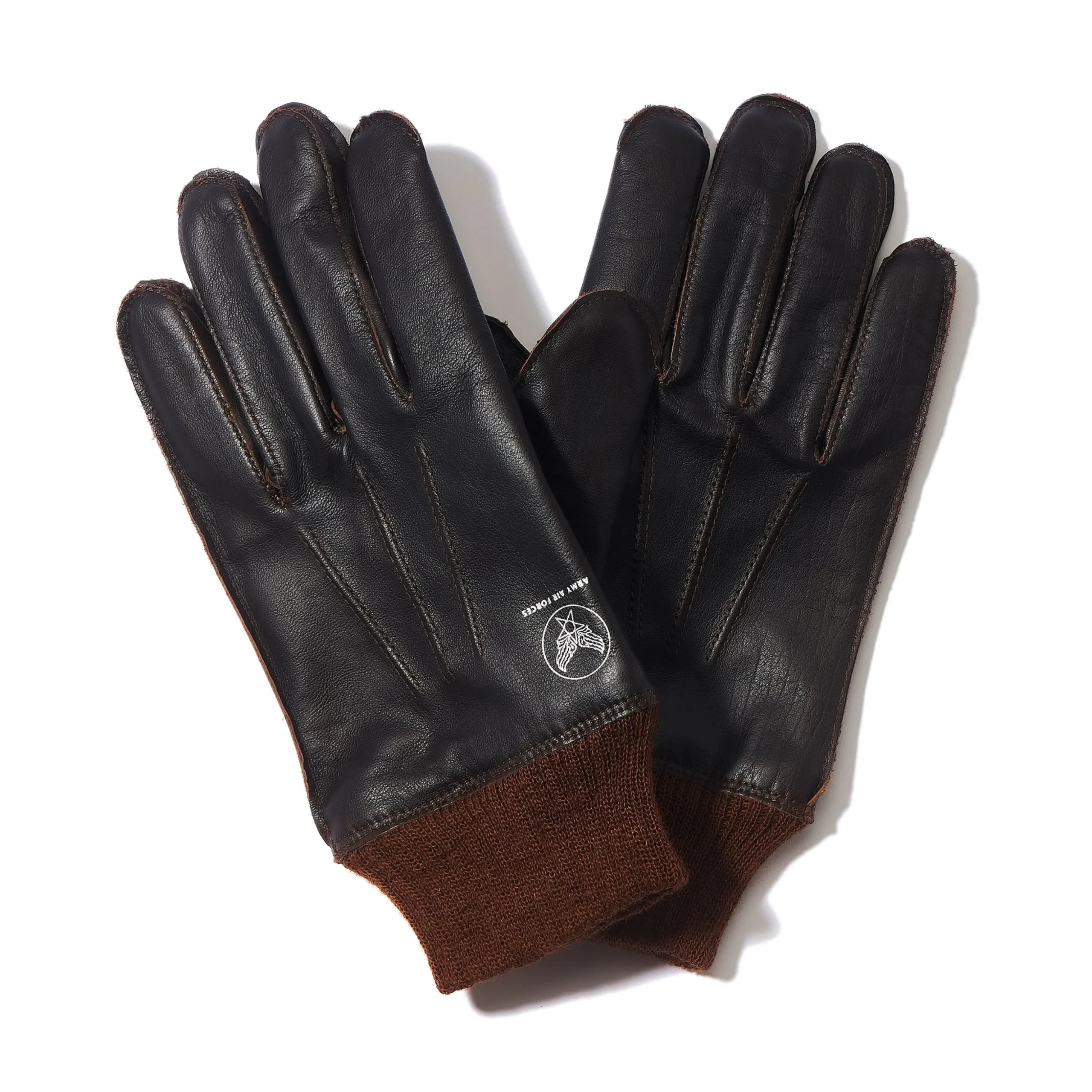 Gloves-The Real McCoy's Type A-10 Glove, Flying Winter 051 Seal Brown