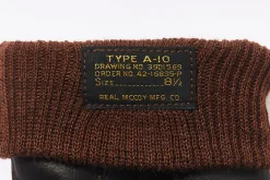 Gloves-The Real McCoy's Type A-10 Glove, Flying Winter 051 Seal Brown