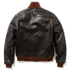 Leather-The Real McCoy's Type A-1 Real Mccoy Mfg. Co. Seal Brown