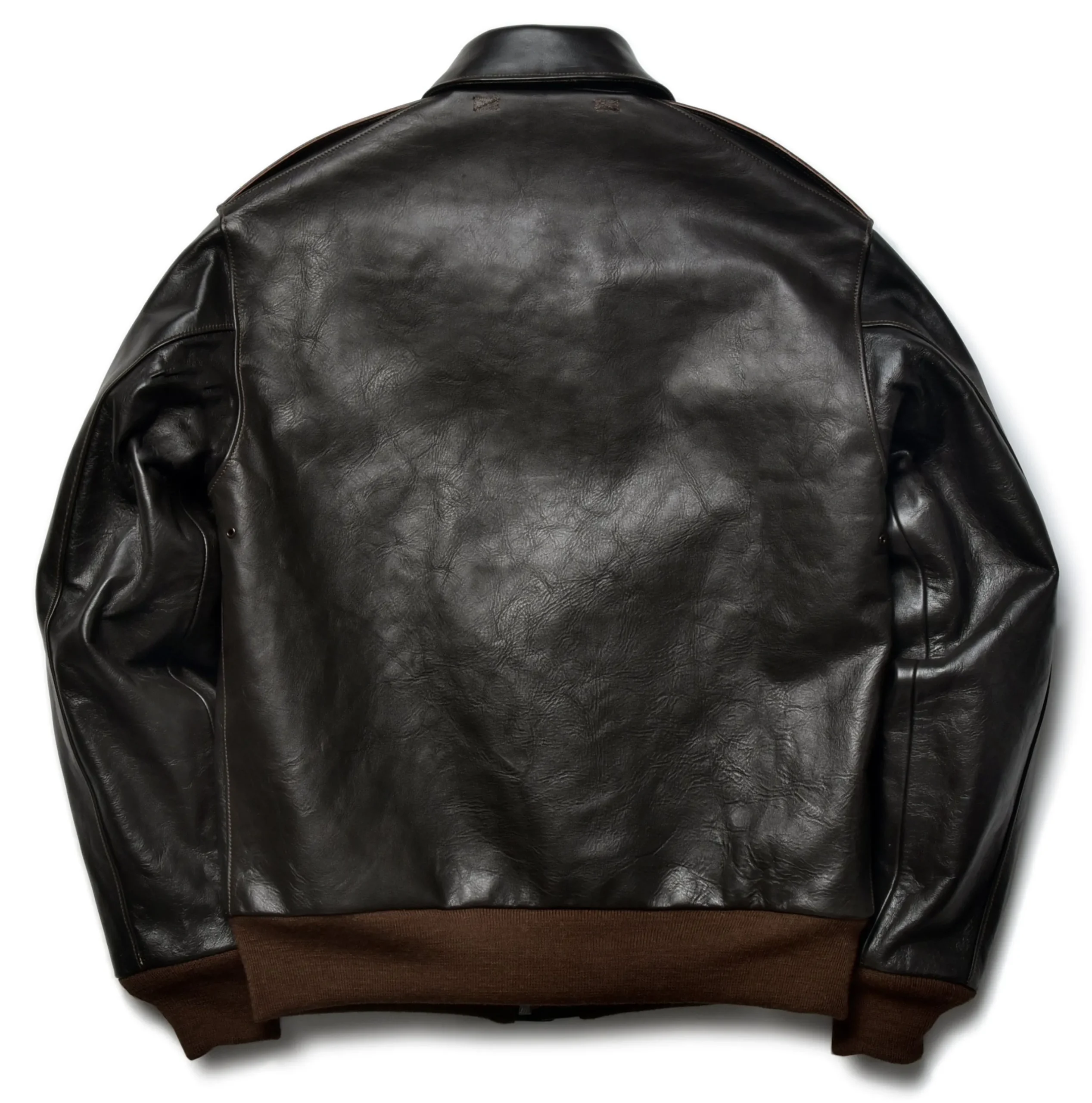 Leather-The Real McCoy's Type A-2 Real Mccoy Mfg. Co. (Model 220) 051 Seal Brown