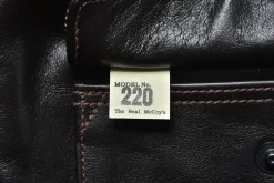 Leather-The Real McCoy's Type A-2 Real Mccoy Mfg. Co. (Model 220) 051 Seal Brown