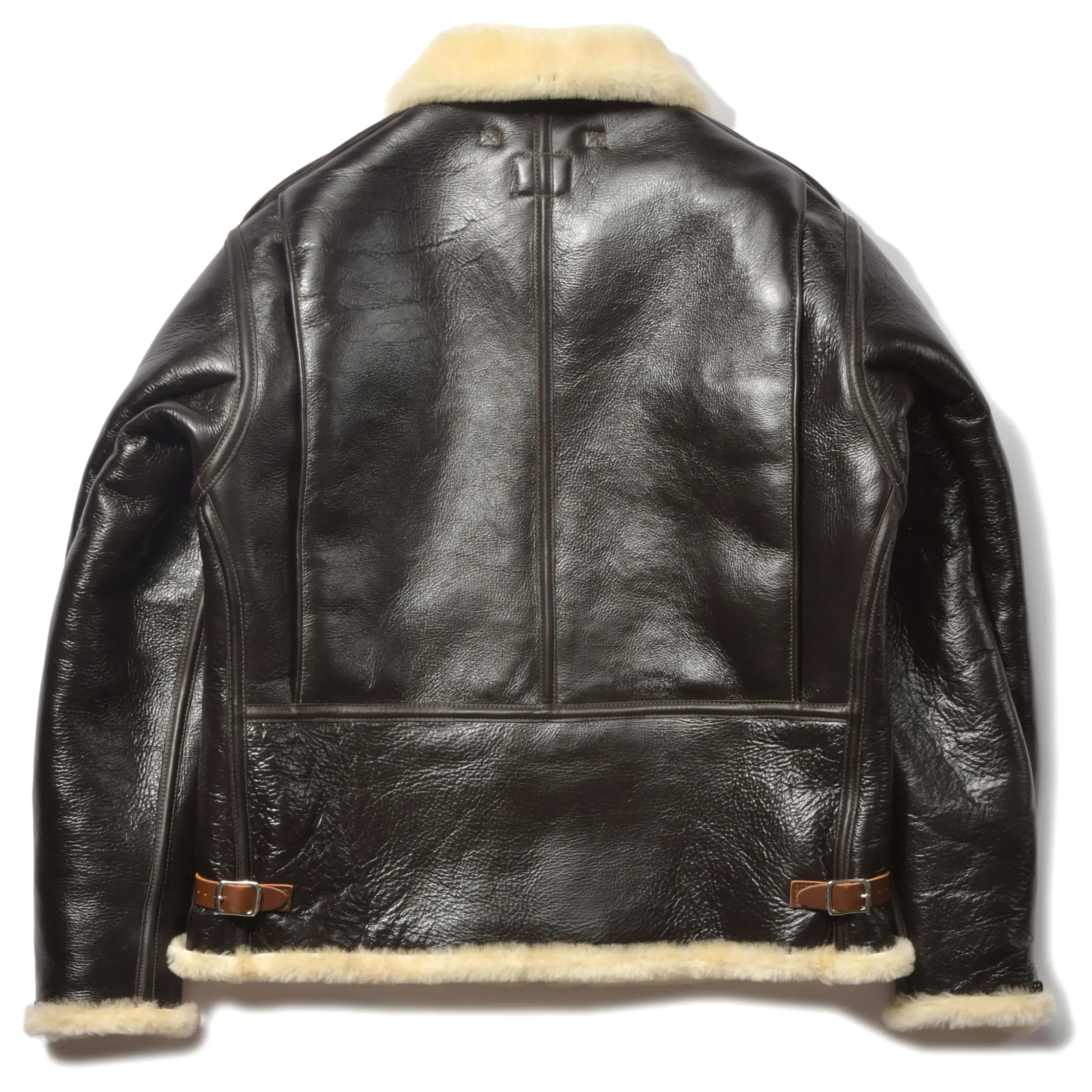 Leather-The Real McCoy's Type B-6 Real Mccoy Mfg.Co 051 Seal Brown