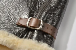 Leather-The Real McCoy's Type B-6 Real Mccoy Mfg.Co 051 Seal Brown