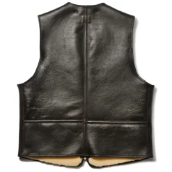 Vests-The Real McCoy's Type C-3 Vest Real Mccoy Mfg.Co. 051 Seal Brown