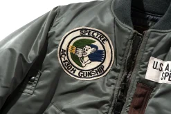 Military-The Real McCoy's Type Ma-1 / Laosian Highway Patrol Olive