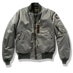 Military-The Real McCoy's Type Ma-1 Lion Uniform Inc. (Decal) Grey