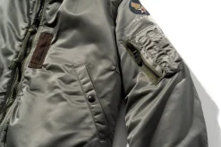 Military-The Real McCoy's Type Ma-1 Lion Uniform Inc. (Decal) Grey
