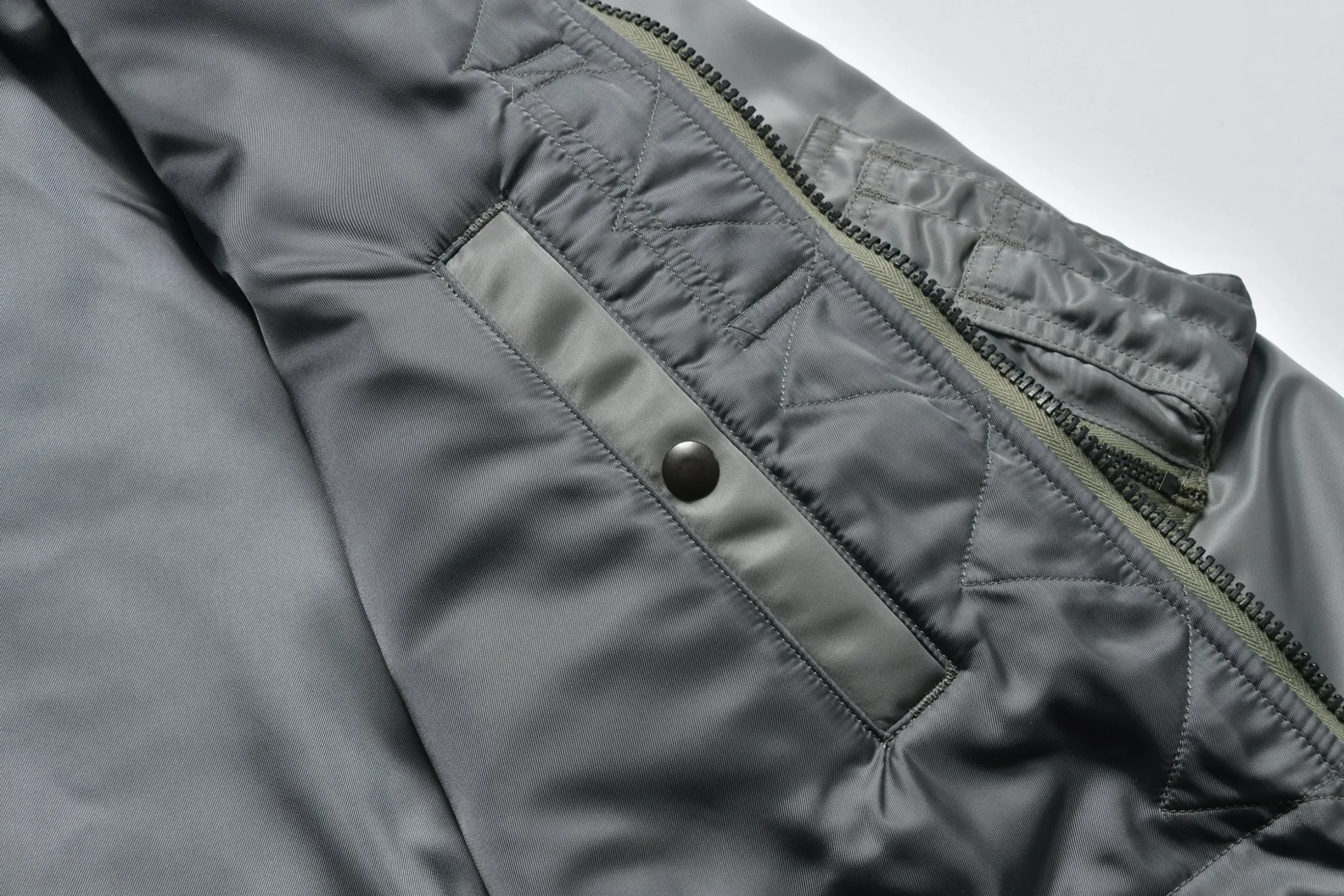 Military-The Real McCoy's Type Ma-1 Real Mccoy Mfg. Co. 027 Silver Gray