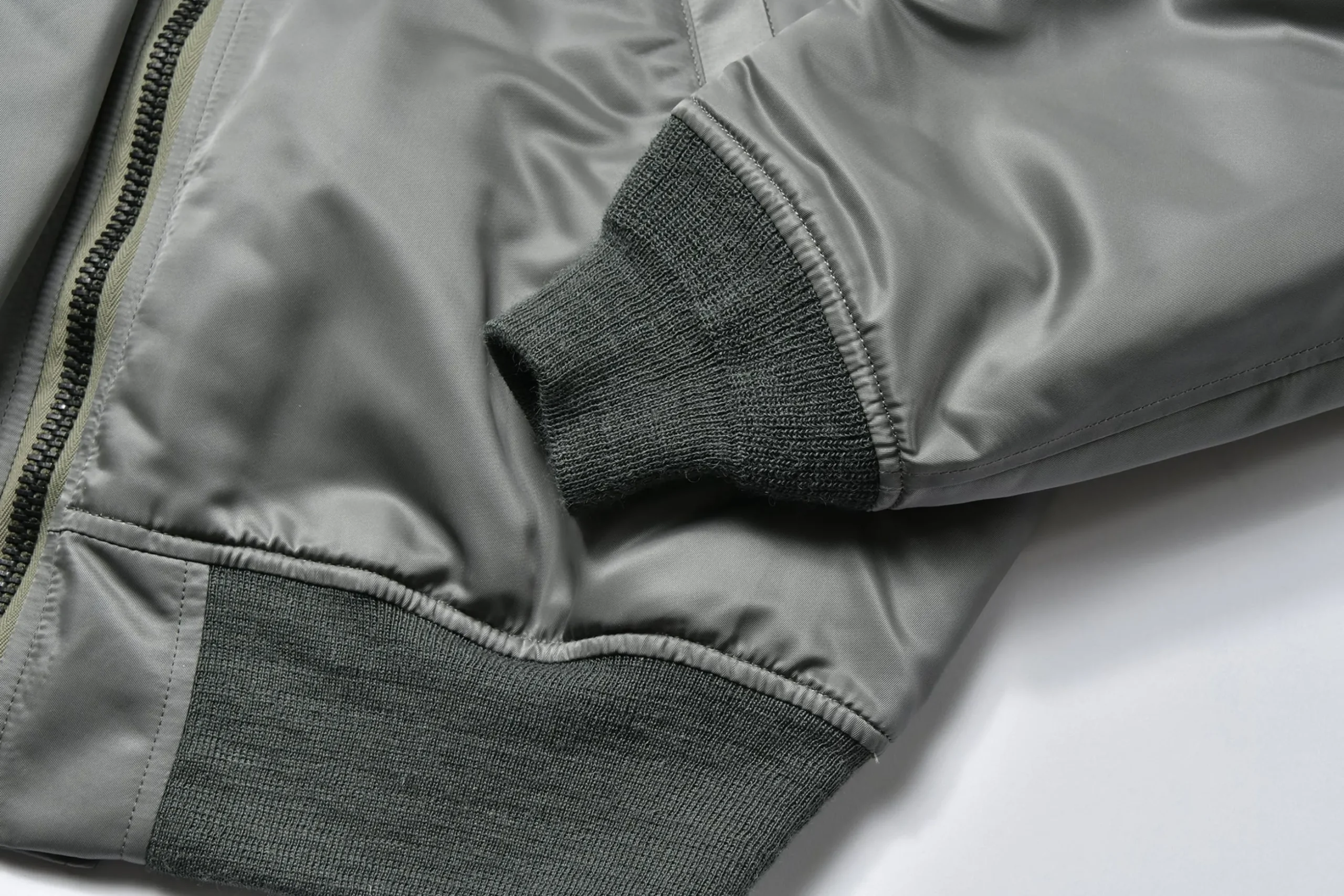 Military-The Real McCoy's Type Ma-1 Real Mccoy Mfg. Co. 027 Silver Gray