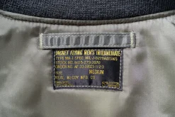 Military-The Real McCoy's Type Ma-1 Real Mccoy Mfg. Co. / Decal Sage Green