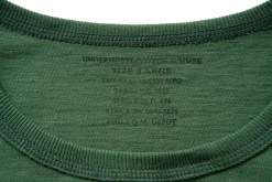 T-Shirts-Joe McCoy Undershirts, Cotton, Summer 150 Olive